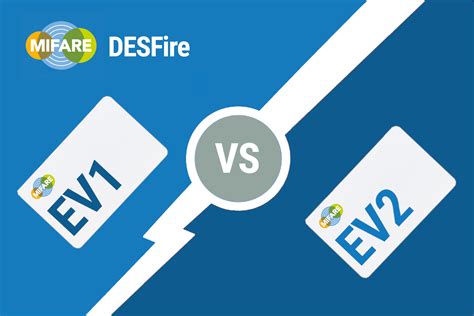 mifare desfire ev1 vs ev2